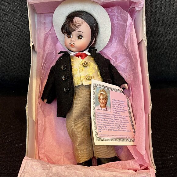 Vitg Madame Alexander Rhett‎ Butler Gone with the Wind Doll #1380 W/ Tag and Box - Picture 2 of 11